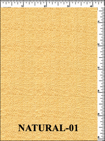30 Natural-001 Fabric - Polyester Cotton Blend, Tear-Resistant, Colourfast Plain Upholstery Solution | Ideal for Home Furnishings