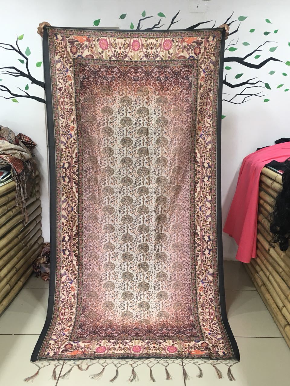Aasam Silk Digital Printed Dupatta Fabrics