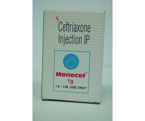 Ceftriaxone Injection - 1 g Dosage | Vital Antibiotic, Keep Dry & Cool Place