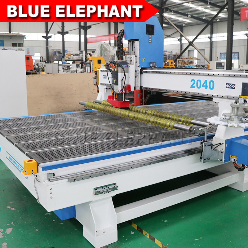 Jinan High Configuration Ele 2040 Atc Cnc Carving Machine For Mdf Acrylic Plastic Sheet Dimension(l*w*h): 2000*4000*200mm Millimeter (Mm)