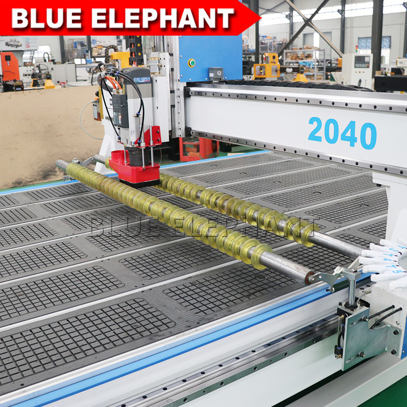 Jinan High Configuration Ele 2040 Atc Cnc Carving Machine For Mdf Acrylic Plastic Sheet Dimension(l*w*h): 2000*4000*200mm Millimeter (Mm)