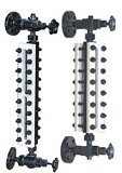 Reflex Level Indicator - Borosilicate Glass, 3000 Mm Length, Up To 400â°c | High-pressure, Easy Visual Liquid Level Monitoring, Custom Connections