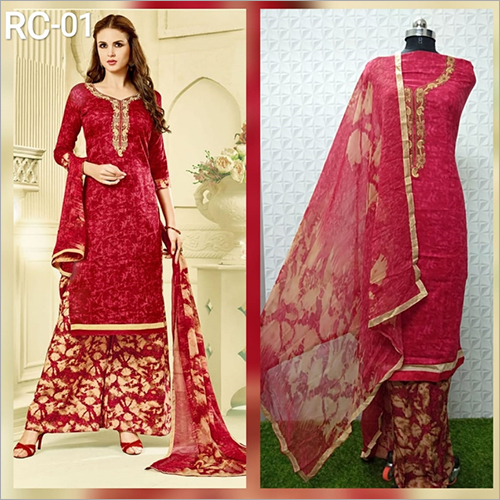 Ladies Unstitched designer Suit