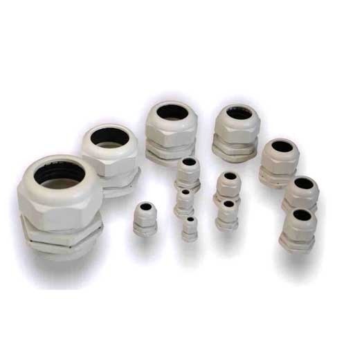 Nylon Cable Gland - Nylon Material, Weight 1-20 Grams, White Color | Application for Wire Connecting, 12-Month Warranty