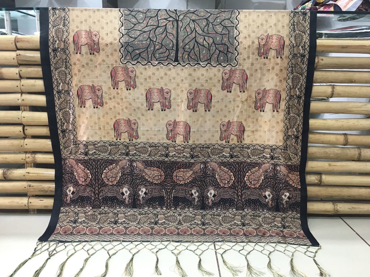 Designer Printed Dupatta Fabric