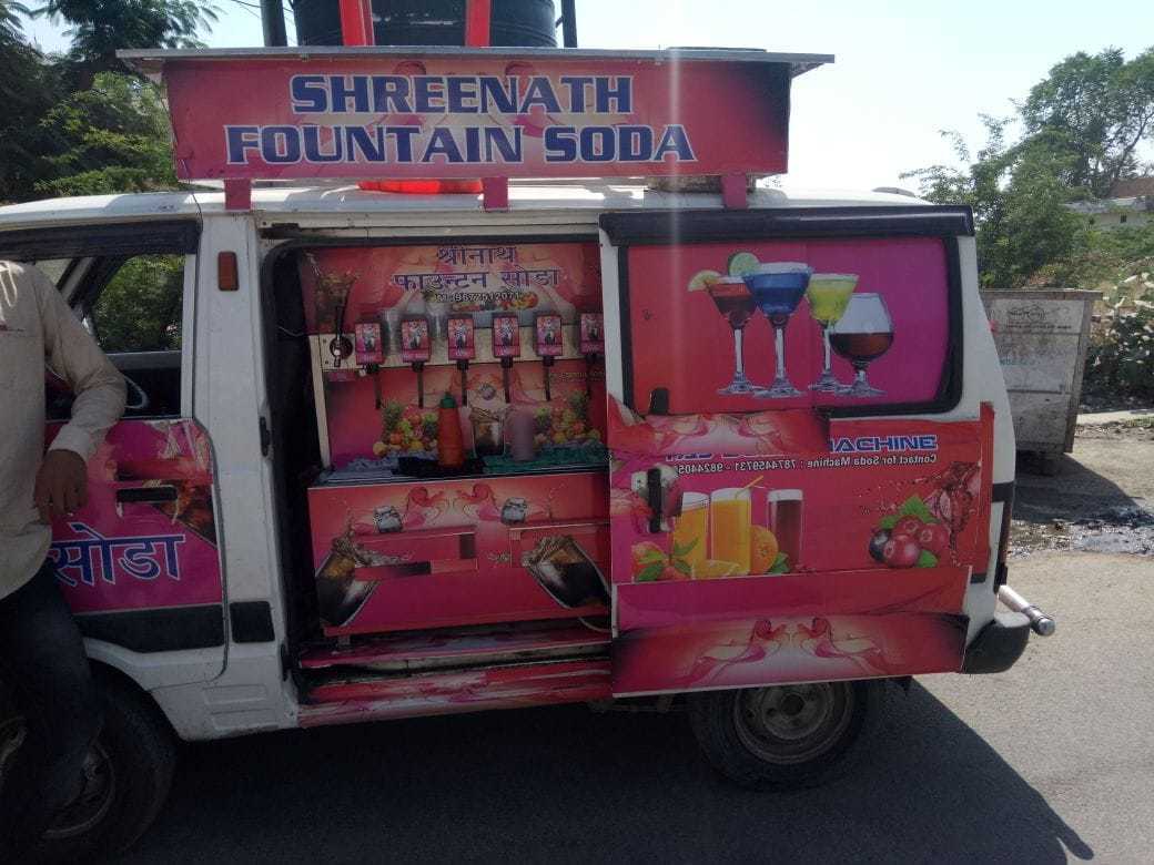 Mini Van Soda Machine