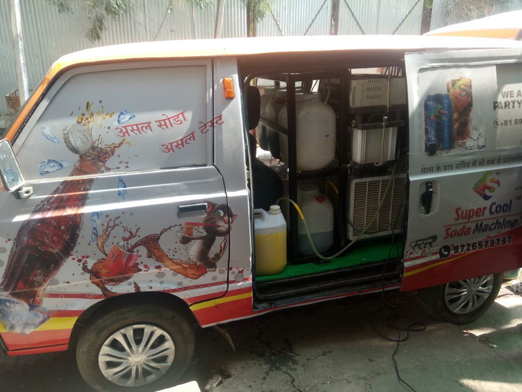 Mini Van Soda Machine