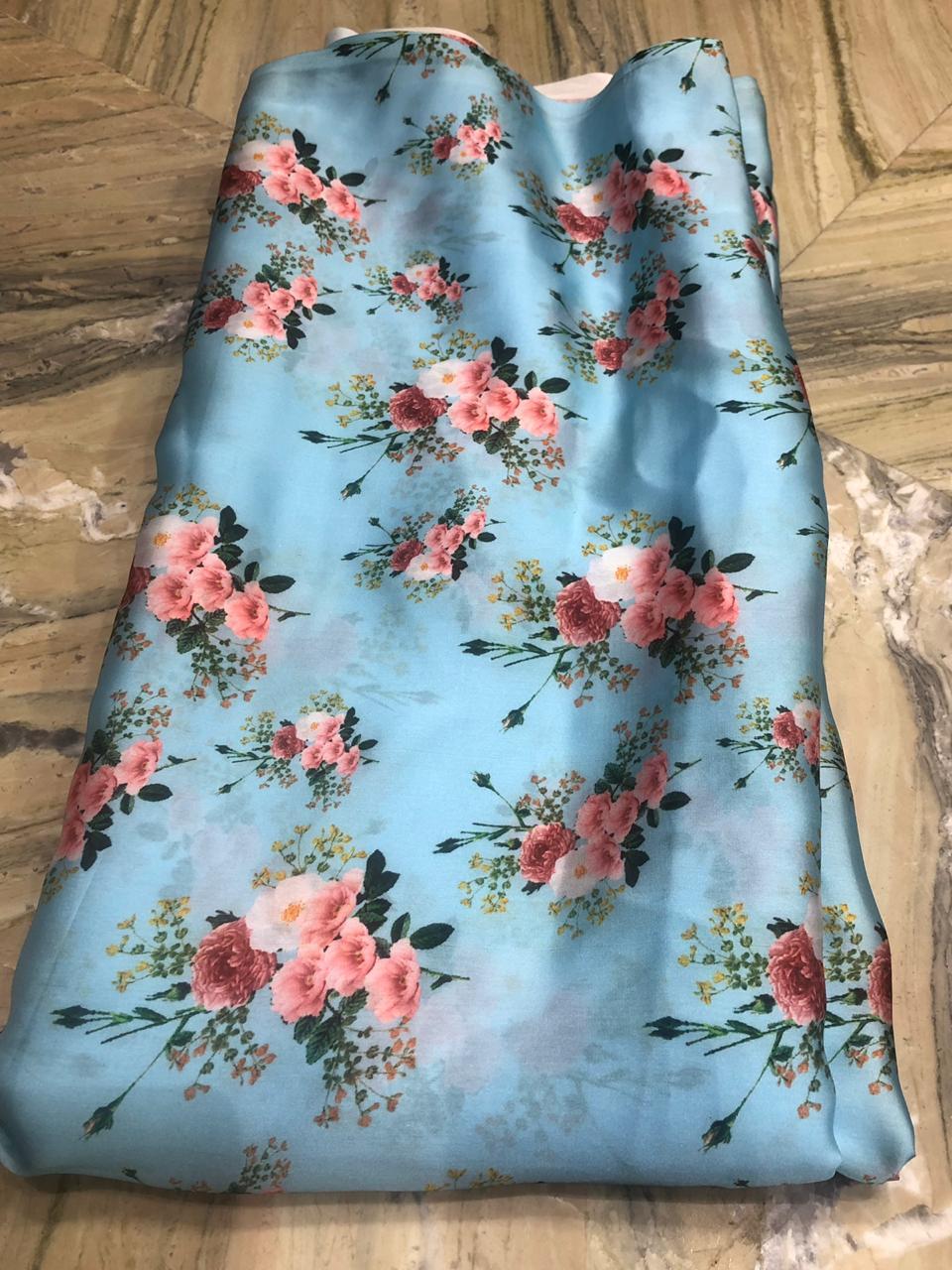 Chiffon Digital Printed Fabric