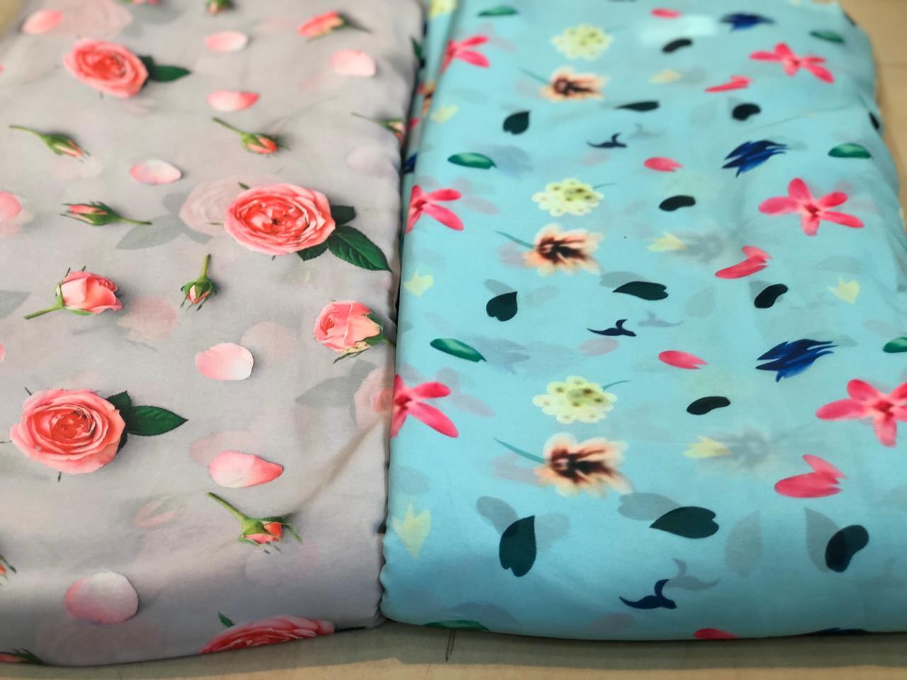 Digital Printed Chiffon Fabric