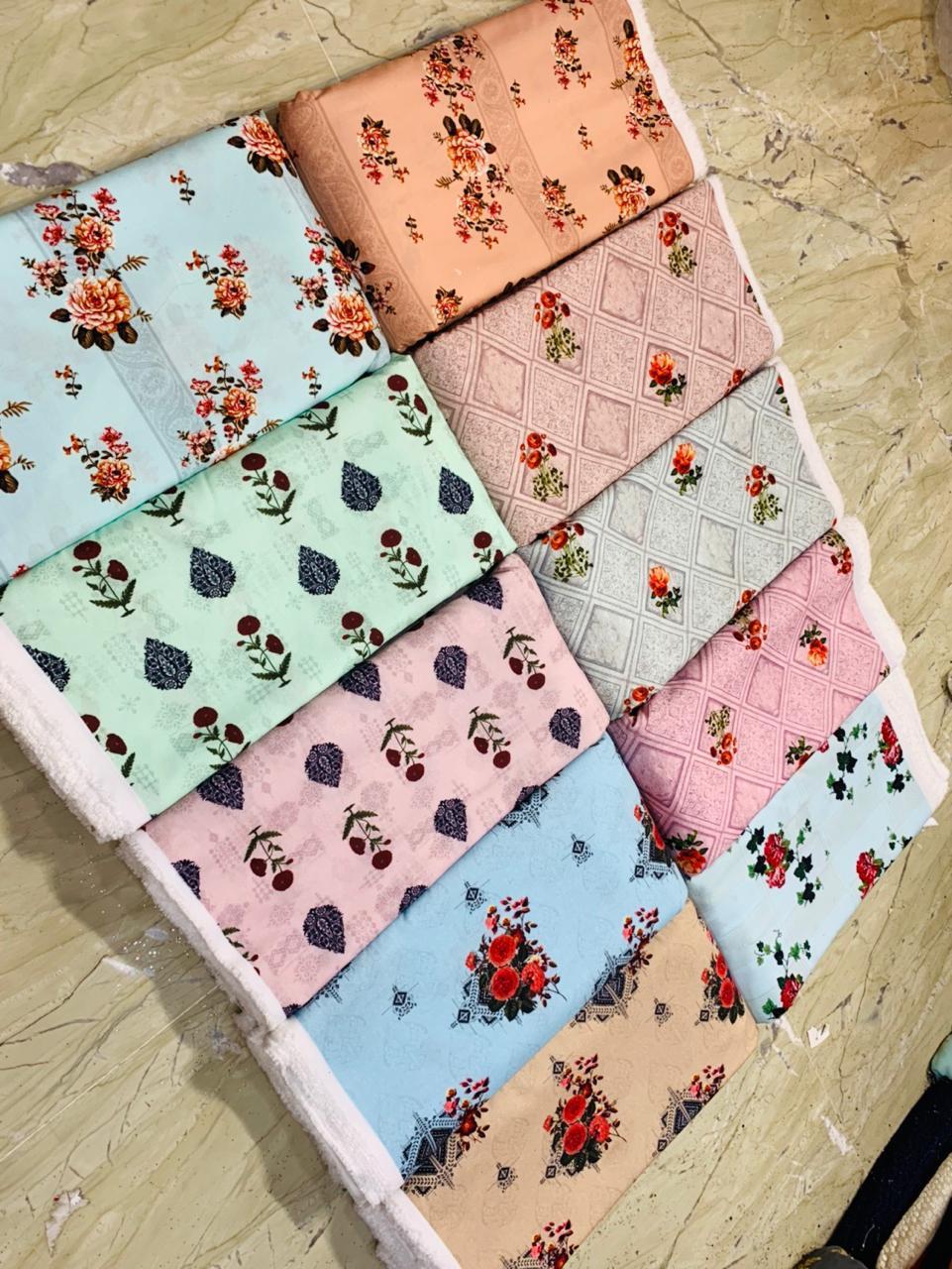 Digital Printed Designer Blazer Fabric