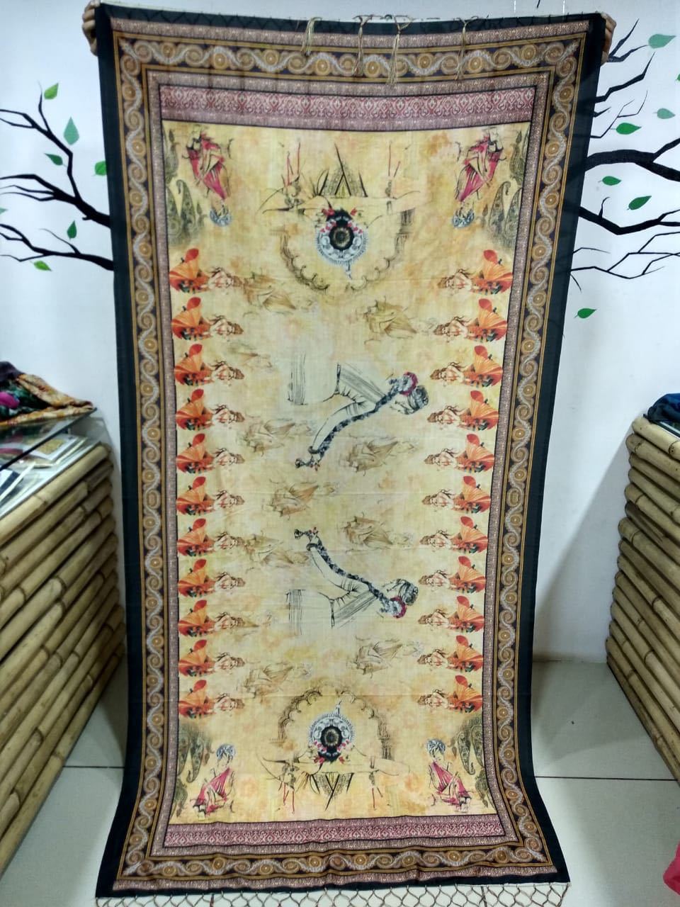 Digital Printed Dupatta Fabric