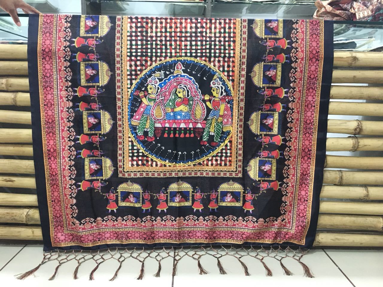 Digital Printed Dupatta Fabric