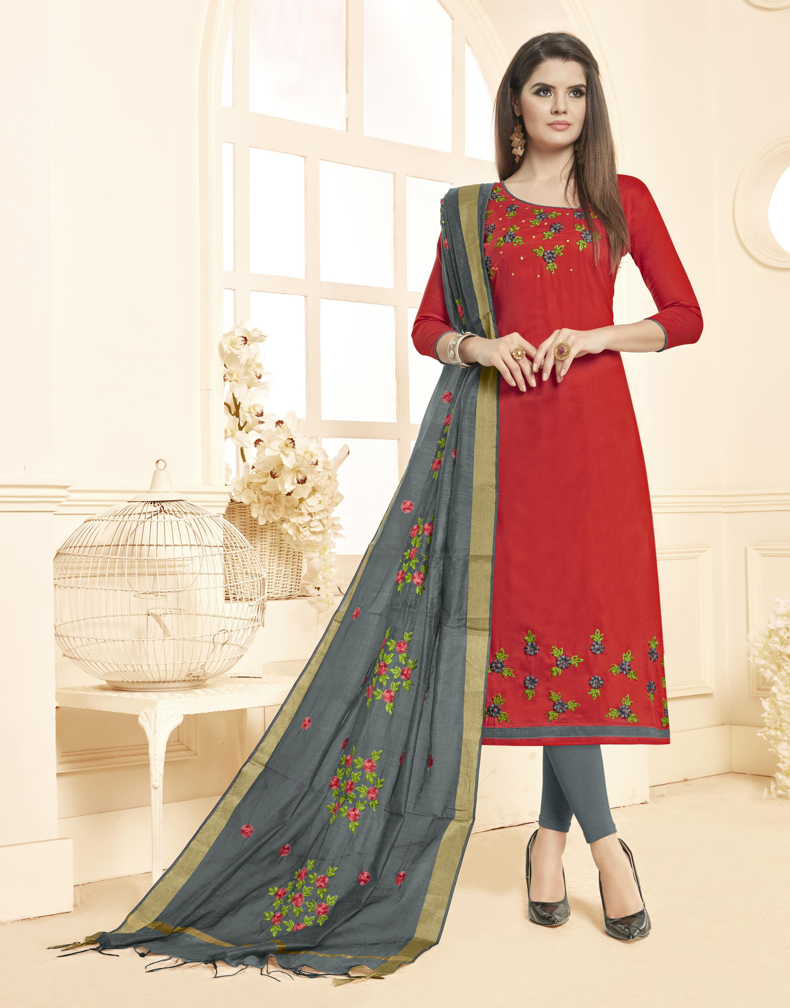 Green And Blue Latest Digital Salwar Suit