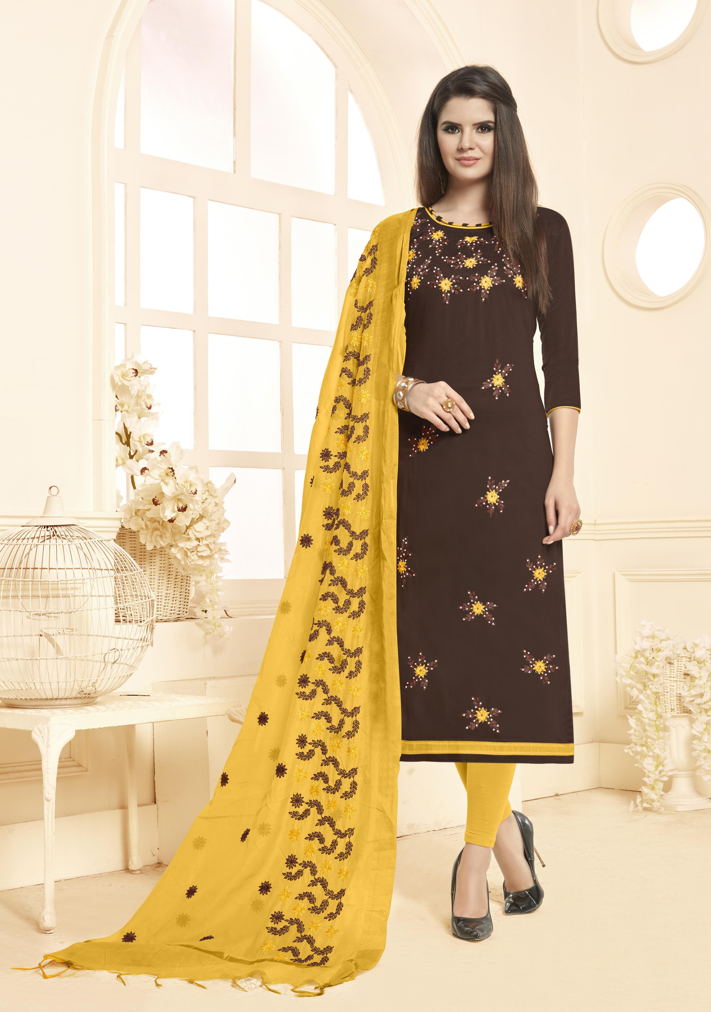 Green And Blue Latest Digital Salwar Suit