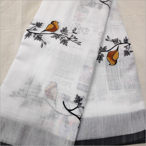 Digital Print Fabrics - Silk Blend, Various Designs and Colors | Stylish Printed Texture for Tops, Kurtis, Blouses, Palazzos, Skirts, Sarees and More