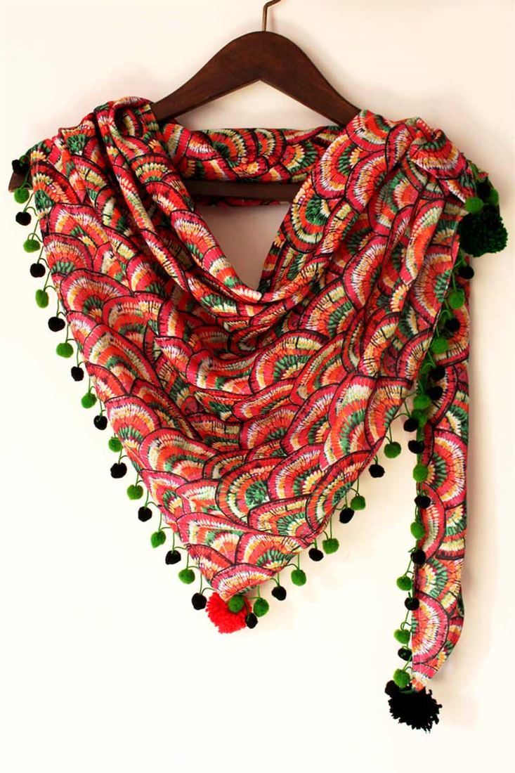 Trendy Digital Printed Scarf Fabric