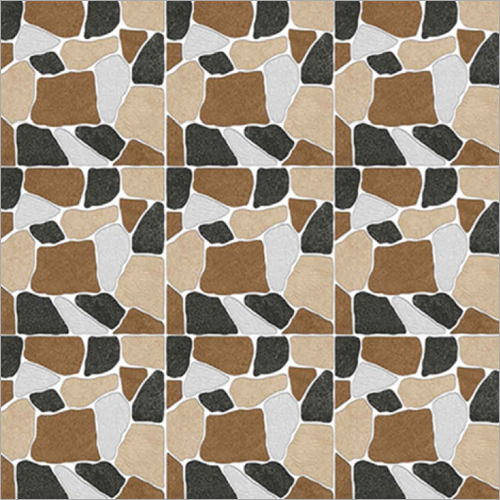 Mosaic Floor Tiles - Ceramic, 300x300mm & 400x400mm | Striking Patterns, Low Maintenance, Abrasion Resistant, Textured Finish