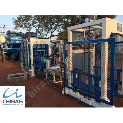 Chirag High Quality Concrete Brick Making Machine Capacity: 1000-1500 Kg/Hr
