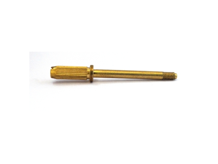 Turning Brass Threaded Pin