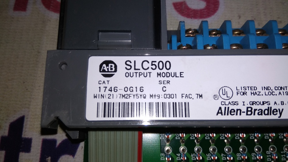 Allen Bradley Output Module 1746-og16 C