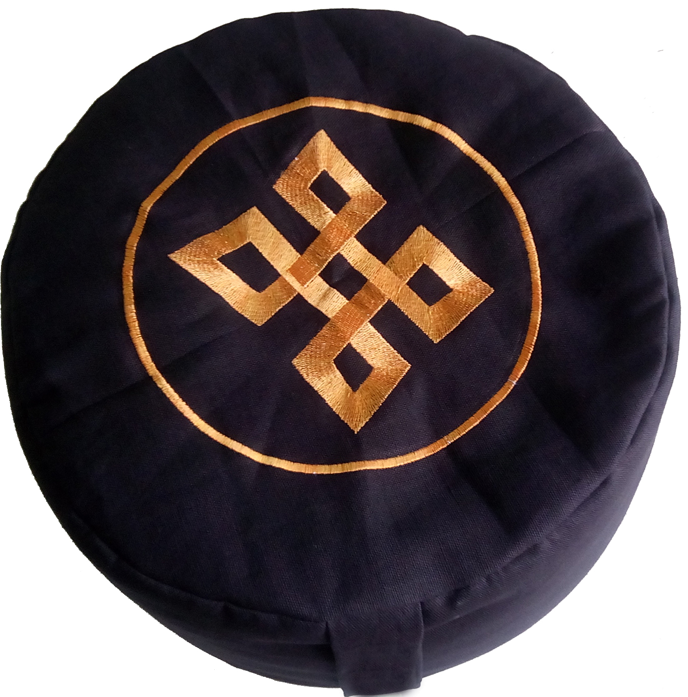 All 1215-01 Zafu Cushion Round With Buckwheat Filling