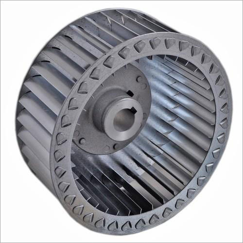 Silver Centrifugal Fan Impeller