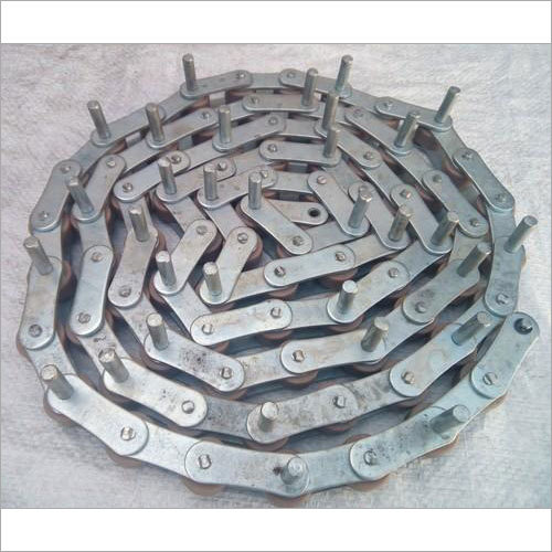 Z Elevator Chain - Stainless Steel, Galvanized Finish | Silver Color, Cnc Technology