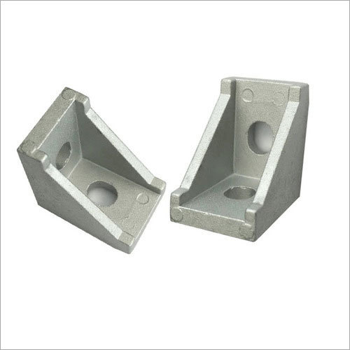 Silver Aluminum Brackets