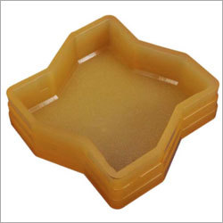 Yellow Kerb Paver Mould