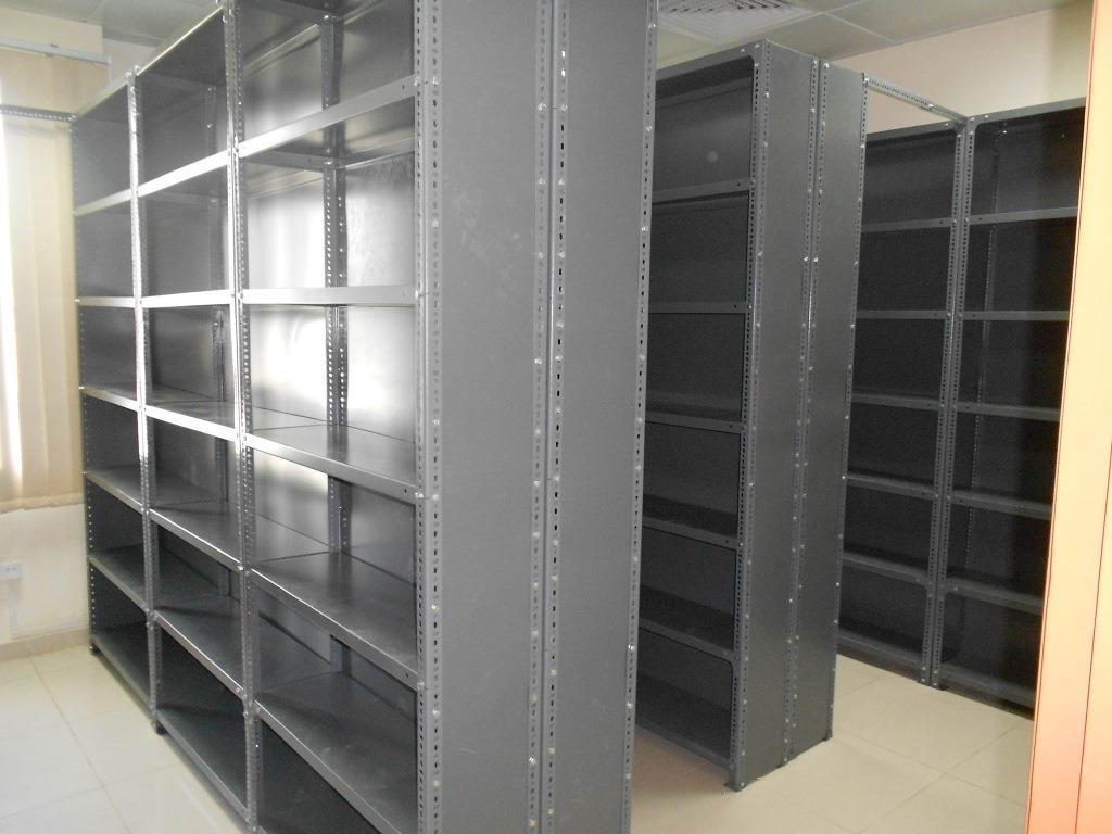 Slotted Angle Shelving System Capacity: 50 To 150 Kg/hr