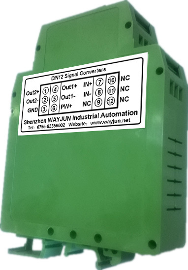 0-10v Voltage Signal Isolated Splitter 3000v Isolation One In Two Out