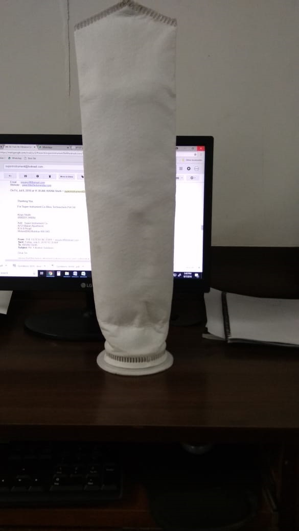 Liquid Pp Filter Bag - Multi-layered Filtration, Dimensions: 4"x10" To 8"x32", Materials: Polypropylene, Polyester, Nylon | High Dirt Holding Capacity, Non-woven, Ultrasonic Welded Handles