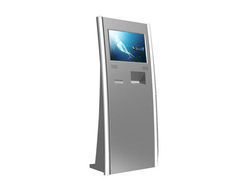 Digital Visitor Management Kiosk - CRCA Body, 15-22 Inch Touch Screen Monitor | Self-Service Check-In, Photo ID Verification, Secure Token Printing, Multi-Touch Capabilities, SMS Notifications