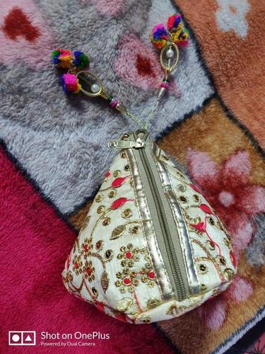 Designer Pouches - Outdoor, Modern Style | Hand-Built, Rectangle Shape, White Color