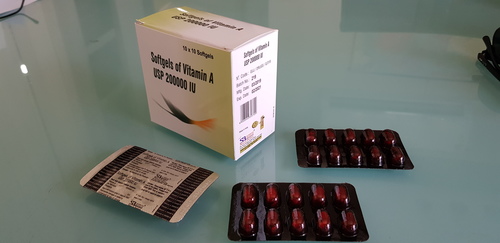 Capsules Vitamin A Usp 200000 Iu Softgels