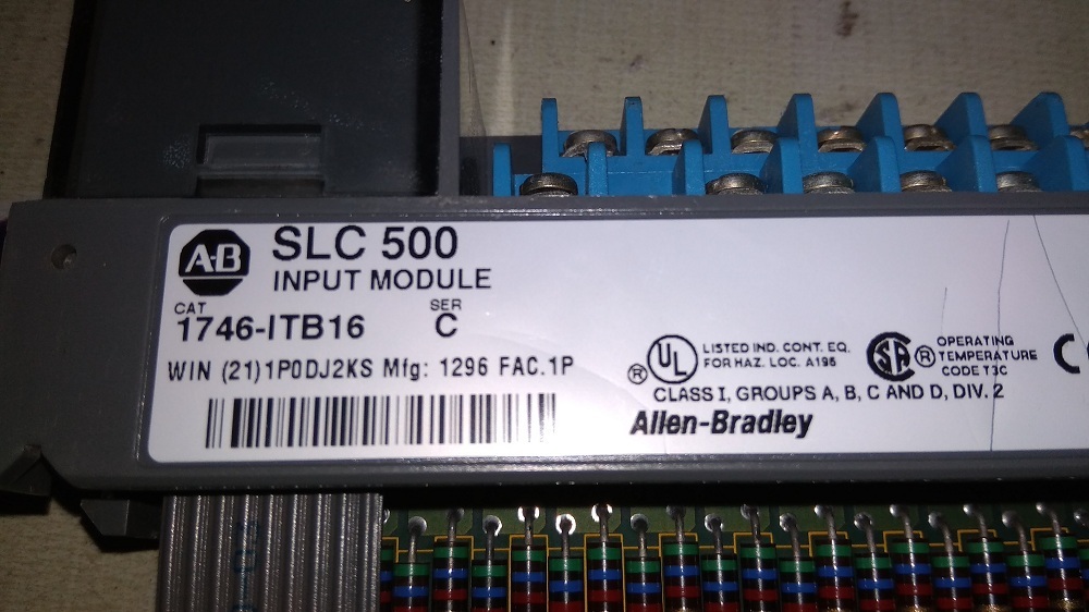 Allen Bradley Input Module 1746-itb16 C