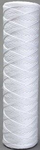 Pp String Wound Filter Cartridge - Polypropylene & Glass Fiber, 10/20/30/40 Inch Lengths, 1/5/10/20/50/100 Micron Rating | Double Open End Type, Liquid Filtration
