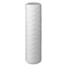 Pp String Wound Filter Cartridge - Polypropylene & Glass Fiber, 10/20/30/40 Inch Lengths, 1/5/10/20/50/100 Micron Rating | Double Open End Type, Liquid Filtration