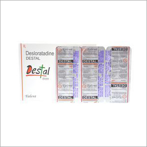 DESLORATIDINE TABLET - General Medicine Solution for Runny Nose and Itchy Throat | Suitable for Adults, Teenagers, Women, and Aged Persons, Store in a Dry Place