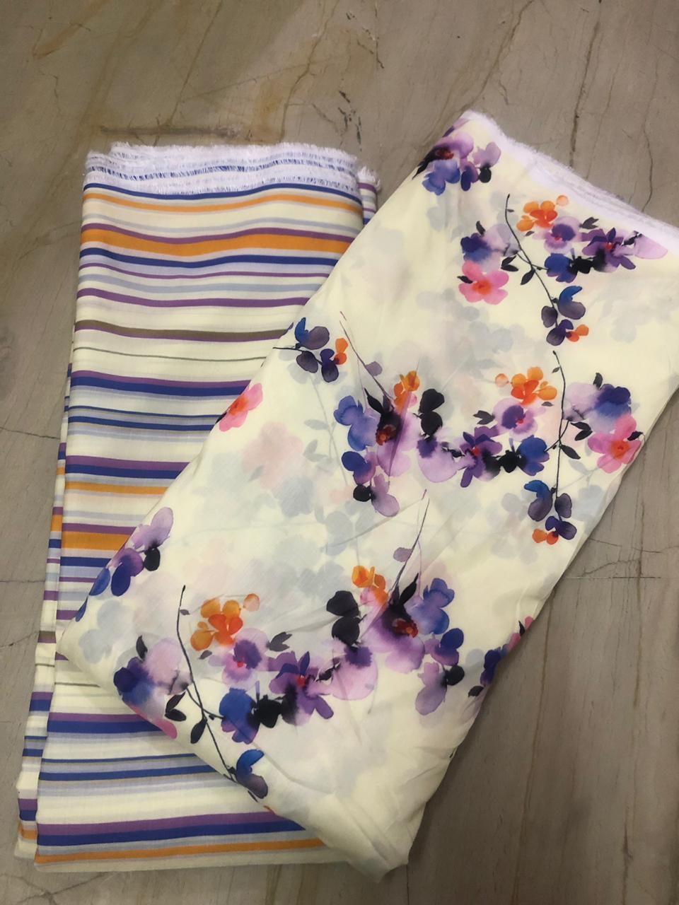 Digital Printed Blouse Fabrics