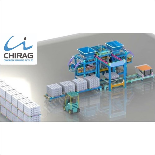 Chirag World Best Integrated Block Making Machine Capacity: 1000-1500 Kg/Hr