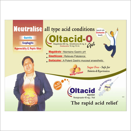 Pantoprazole Injection - 40 mg/Vial | Liquid Form, Recommended for Acidity, Store in Cool Place