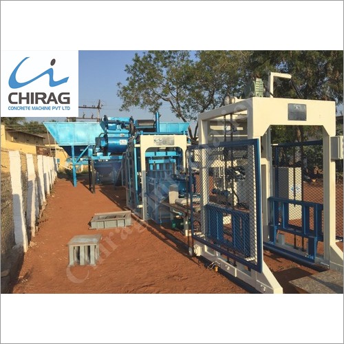 Blue Chirag Unique Hollow Block Machine