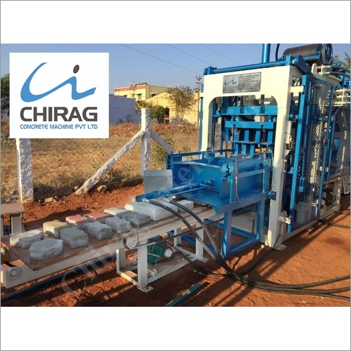 Blue Chirag Modern Vibration Blocks Making Machine