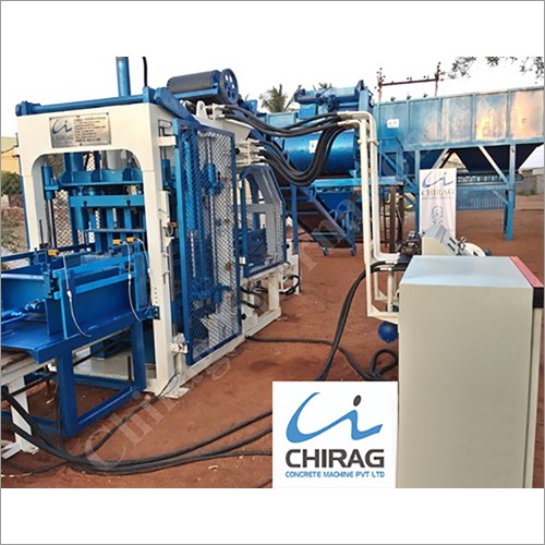 Chirag Advanced Popular Interlocking Block Making Machine Capacity: 1000-1500 Kg/Hr