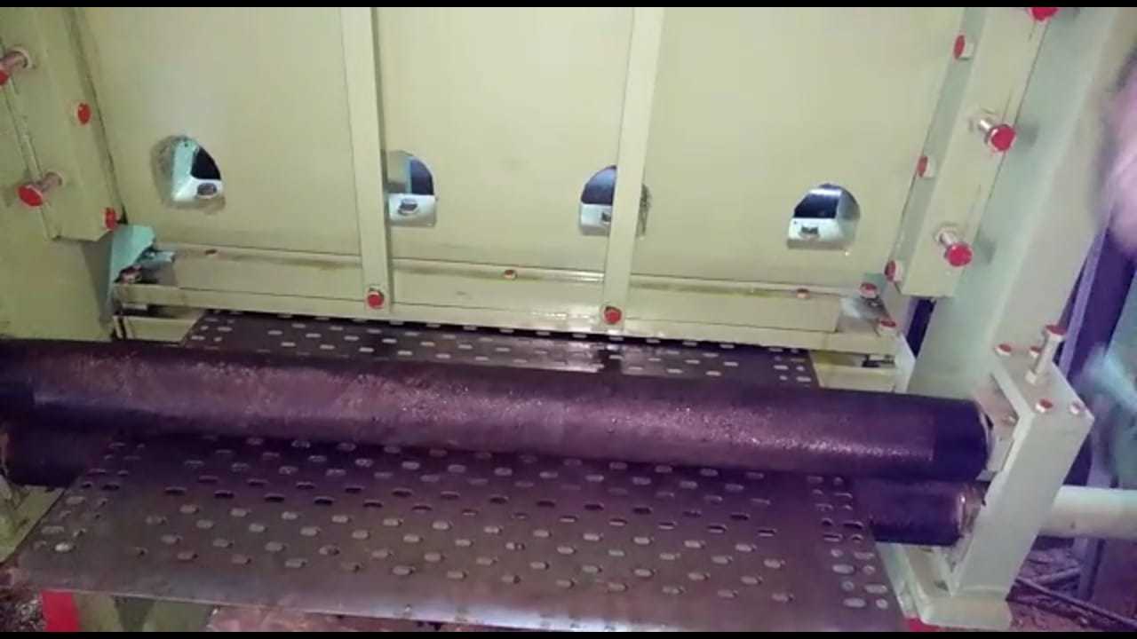 Cable Tray Sheet Perforation Machine - Color: Blue