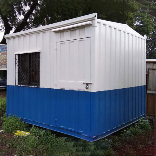 Ms Steel Portable Security Cabin
