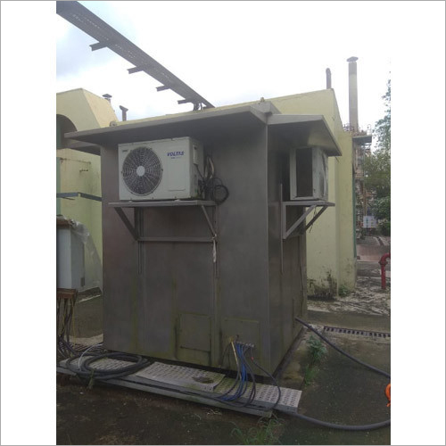 Ms Steel Prefabricated Security Cabin