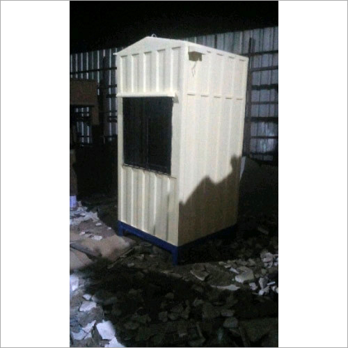 Ms Steel Mobile Security Cabin