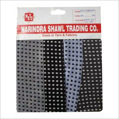 Check Box Knit Fabric